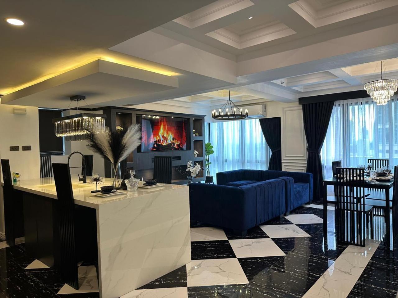 Apartmán Makati Prime Luxury Manila Exteriér fotografie